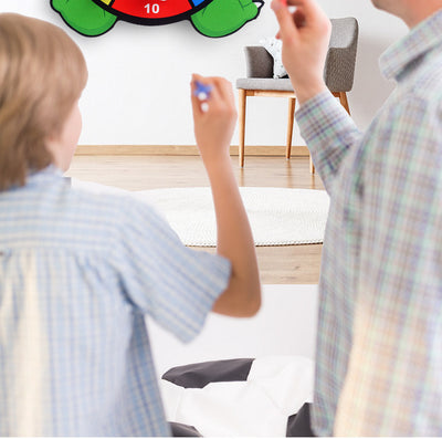 Montessori Dart Board Target Sports Game Toys For Children 4 To 6 Years Old Outdoor Toy Child Indoor Girls Sticky Ball Boys Gift by Smarsty