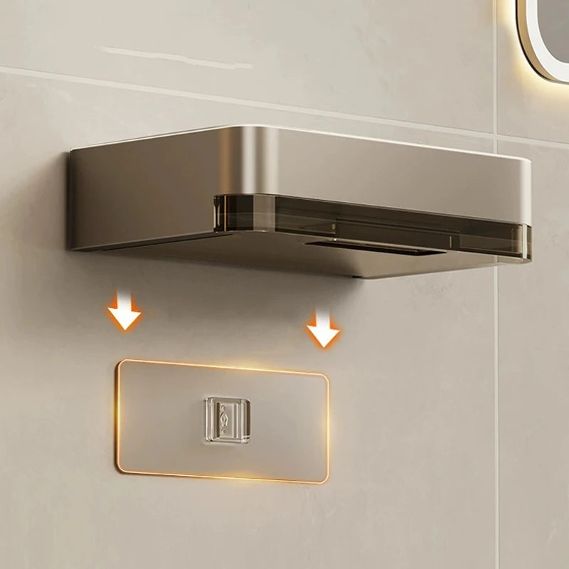 Metal Iron Wall Mounted Soap Dish with Drainage - Smarsty