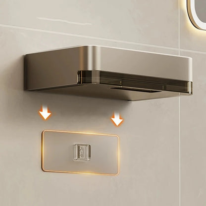 Metal Wall Mounted Soap Dish With Drainage Feature - Smarsty