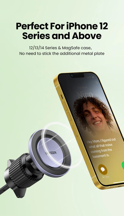 Magnetic Car Phone Holder Air Vent Mount For IPhone - Smarsty