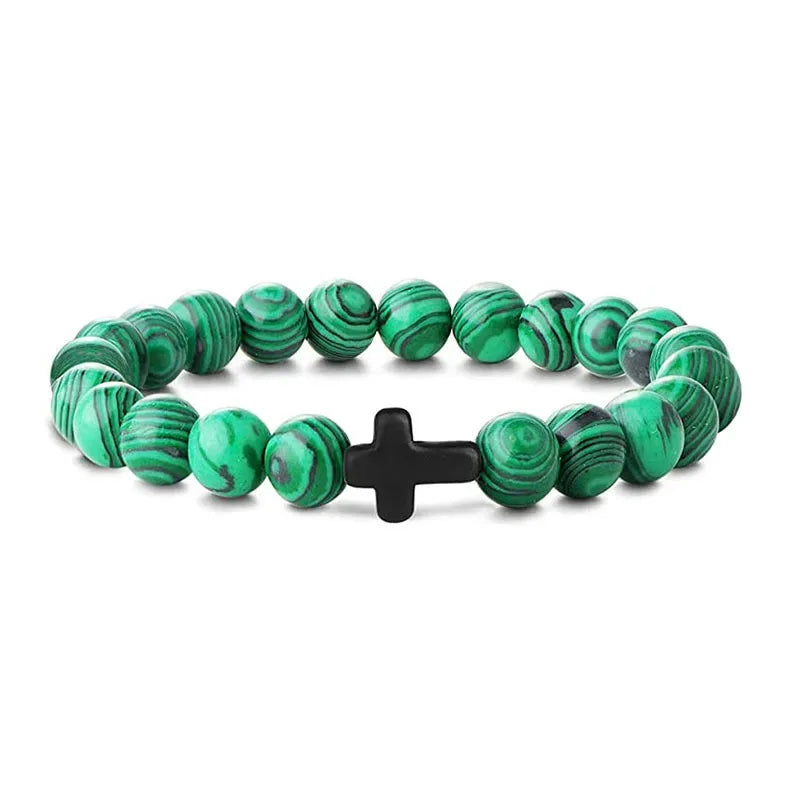 Natural Stone Meditation Bracelet for Yoga and Prayer - Smarsty