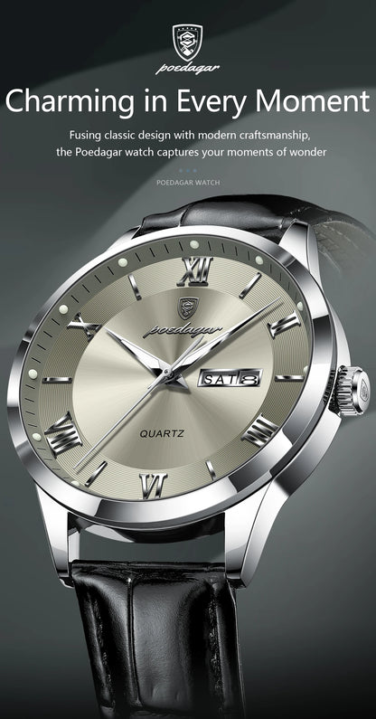 Luxury Waterproof Military Watch For Men with Luminous Dial - Smarsty