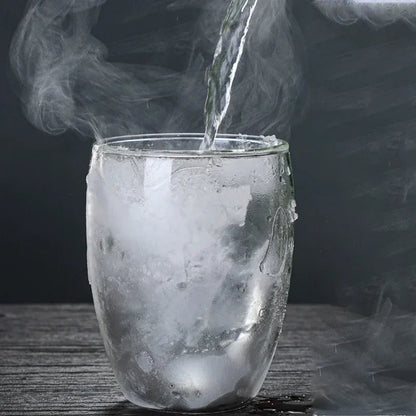 Double Wall Insulated Glass Cups for Hot Drinks - Smarsty