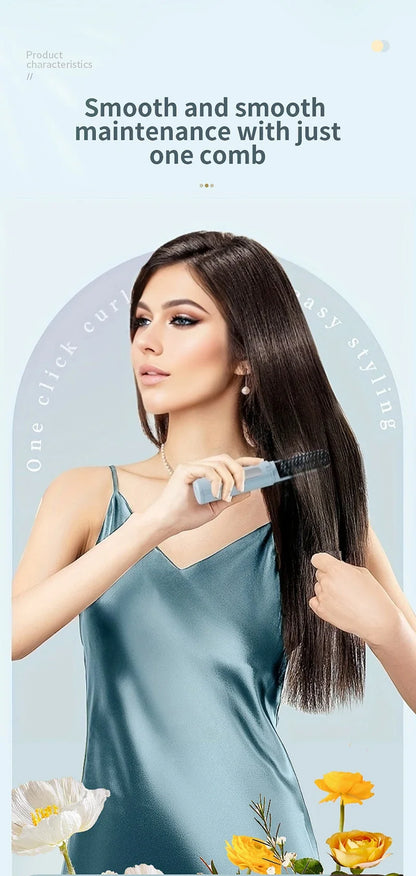 Portable Wireless Hair Straightener with Negative Ion Technology - Smarsty