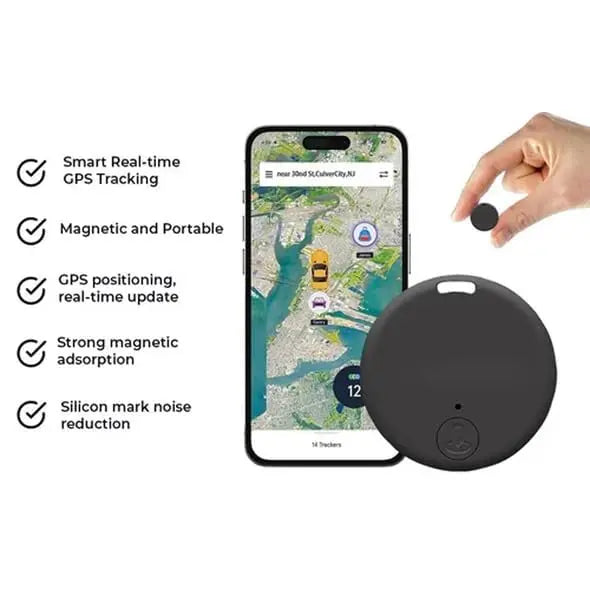 Car Vehicle Tracking Anti-Lost Locator Mini GPS Tracker for Vehicles Locator Tracker for Tracking System Bluetooth - Smarsty