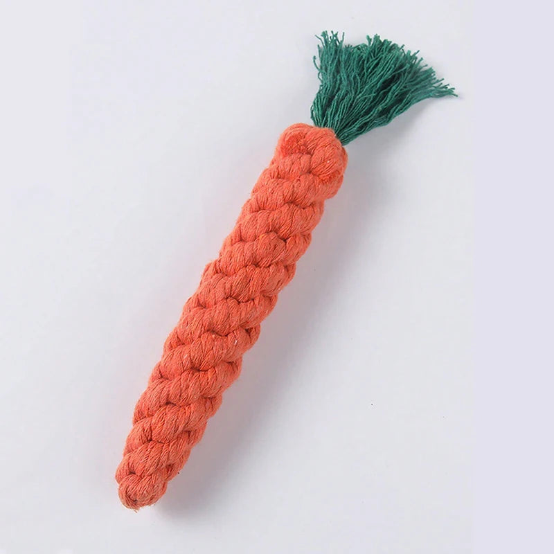 Hand-Woven Cotton Rope Dog Toy for Strong Chewers - Smarsty