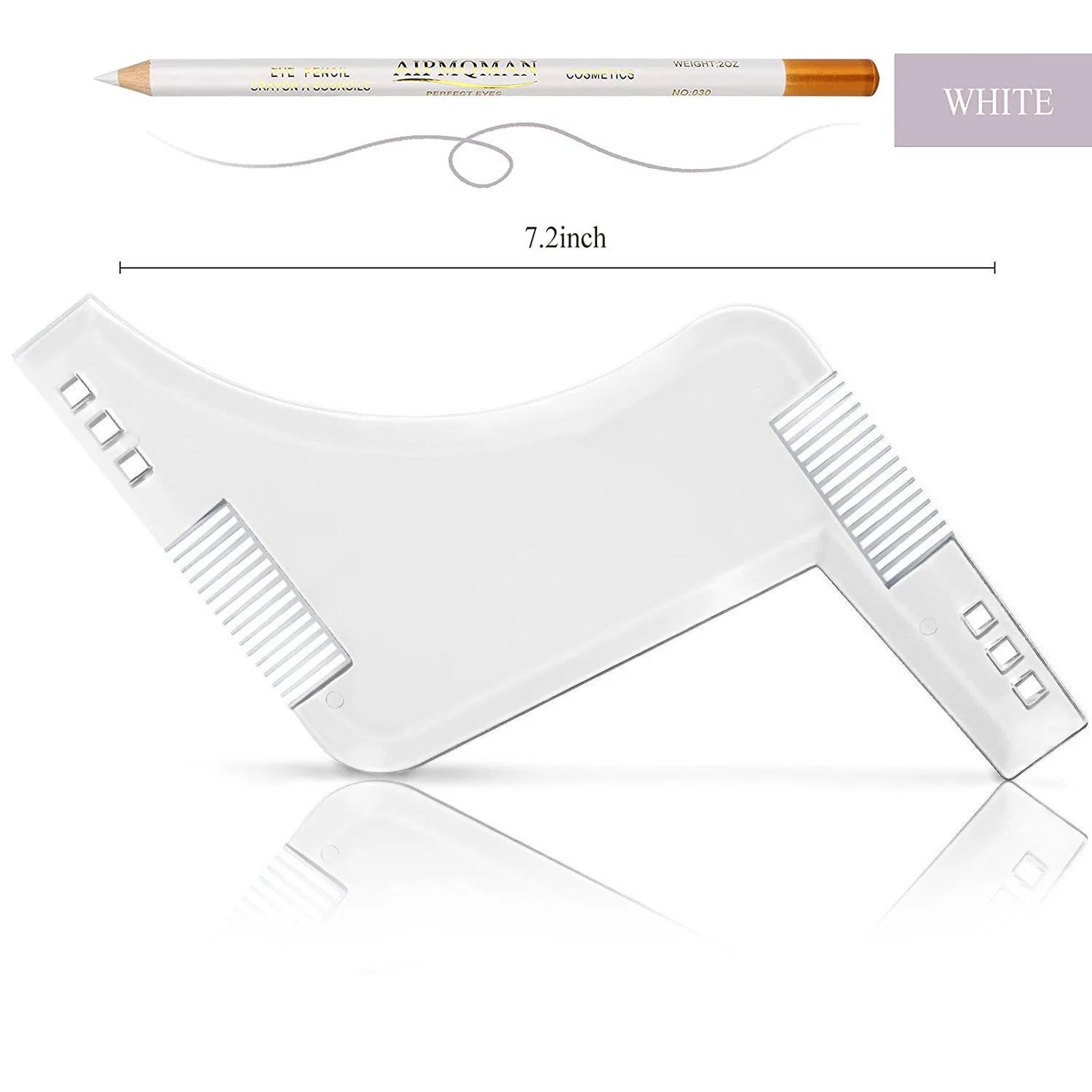 Beard Shaping Template Comb for Symmetrical Styling - Smarsty