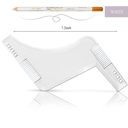 Beard Shaping Template Comb for Symmetrical Styling - Smarsty