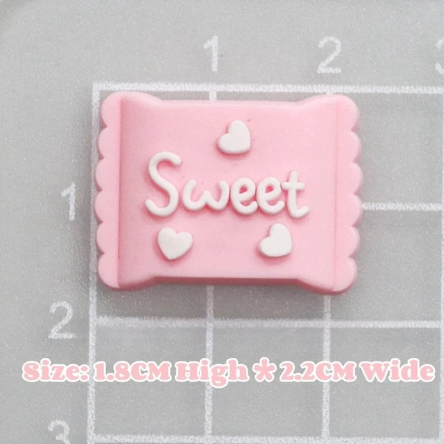 MINISO Pink Hello Kitty Charming Shoe Accessories Cute Cartoon Characters Detachable Shoe Buckles New Sandals Decoration Gift