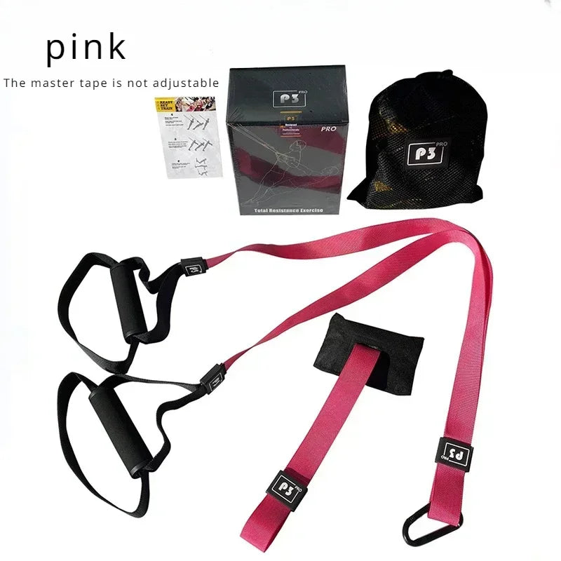 Suspension Training Strap Fitness Strength Power Suspension Trainer Adjustable Yoga Strap Wall Mount Professional Trx Tensioner