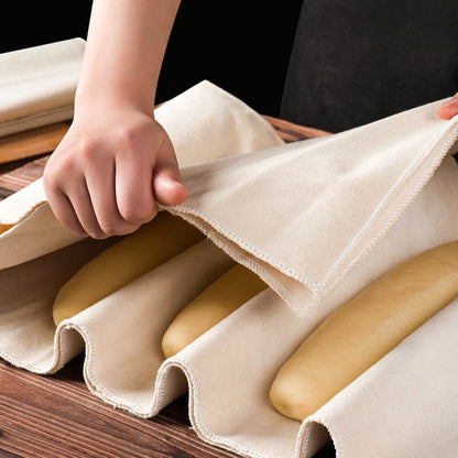 Linen Dough Fermentation Cloth for Perfect French Bread - Smarsty