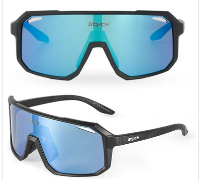 SCVCN Photochromic Cycling Glasses Bike Mountain Bicycle Golf UV400 Sunglasses Sport Protection Glasses for Men Women Baseball by Smarsty