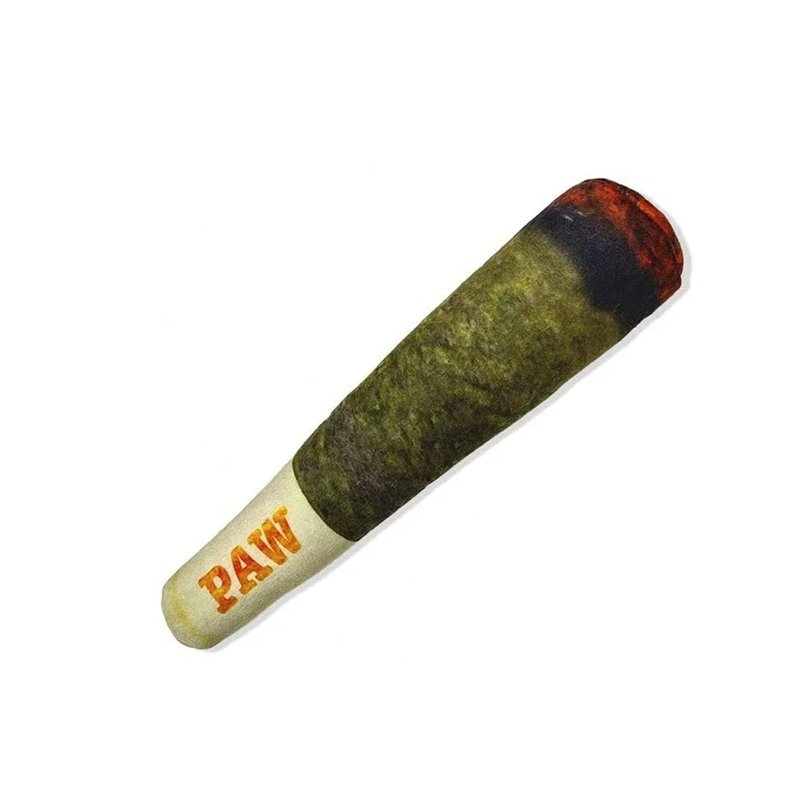 Funny Interactive Cigar Plush Squeaky Dog Toy - Smarsty