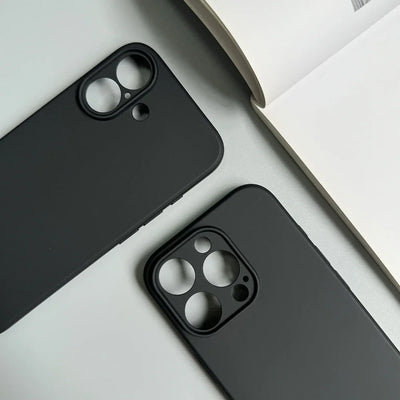 Smarsty Matte Silicone Phone Case Full Coverage Anti Fingerprint -