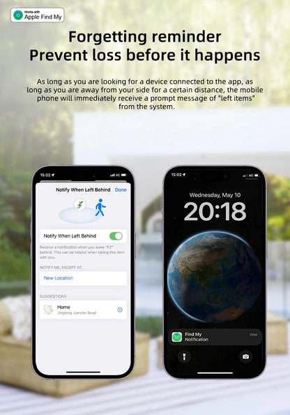 Timethinker Bluetooth GPS Tag Tracker for Pets and Kids - Smarsty