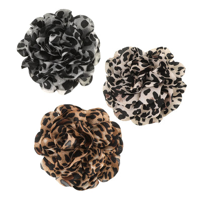 Leopard Print Hair Claw For Women Secure Vintage Hold - Smarsty