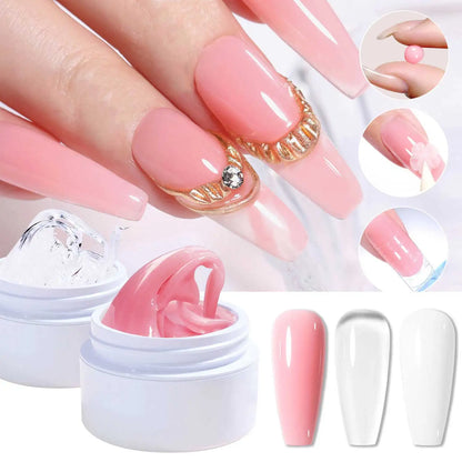 Clear Non-Stick Gel Nail Polish for Easy Sculpting - Smarsty