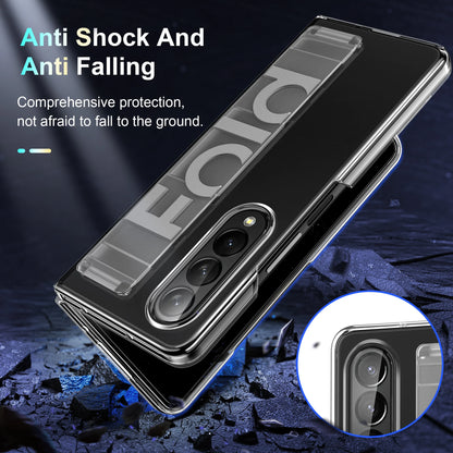 Ultra Thin Matte Galaxy Fold Case With Wrist Strap Pro - Smarsty
