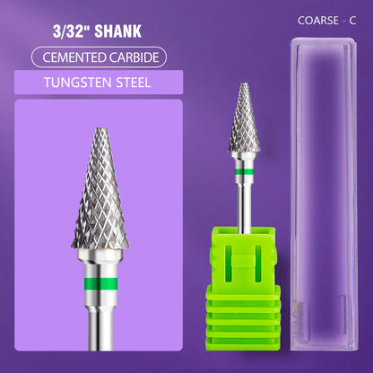 Electric Nail Drill Bit Stainless Steel for Manicure - Smarsty