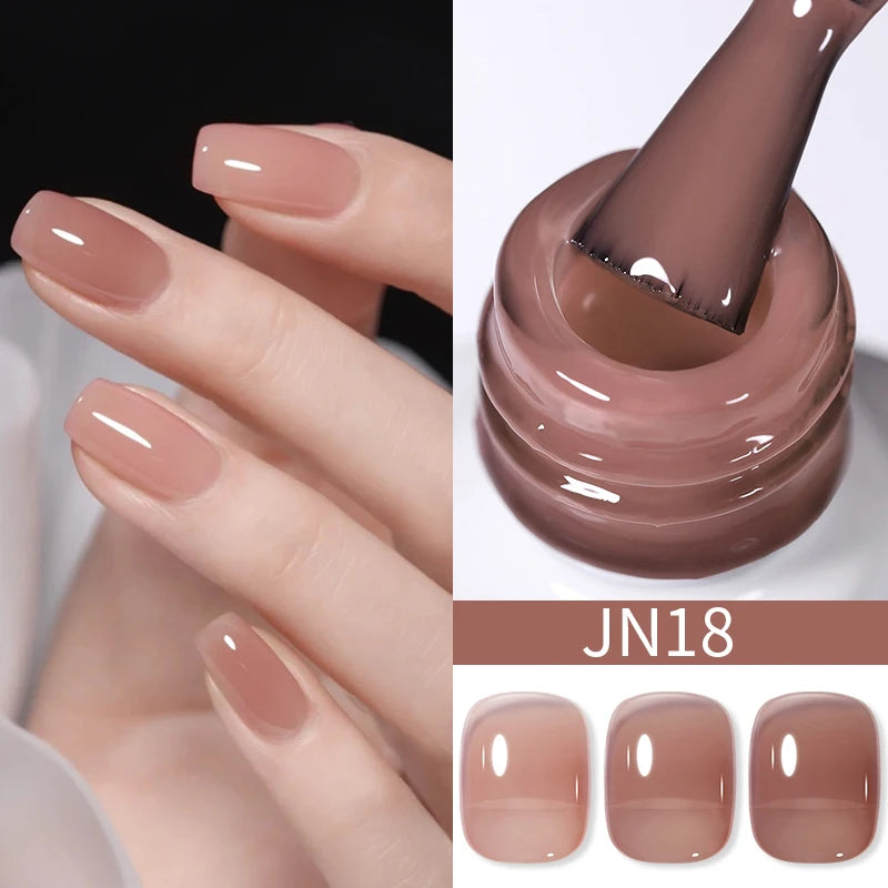 Born Pretty 10ml Translucent Jelly Gel Polish - Smarsty