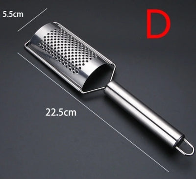 Stainless Steel Handheld Cheese Grater Multi-PurposeKitchen Food Graters for Chocolate Butter Fruit Vegetable Kitchen Items by Smarsty