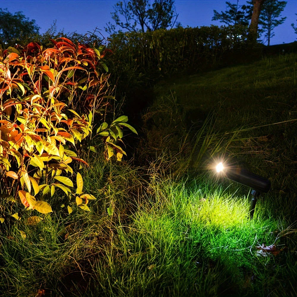 Solar LED Wall Light for Garden Pathway Illumination - Smarsty