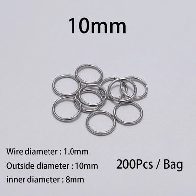 Stainless Steel Jump Rings Set For DIY Jewelry Making - Smarsty