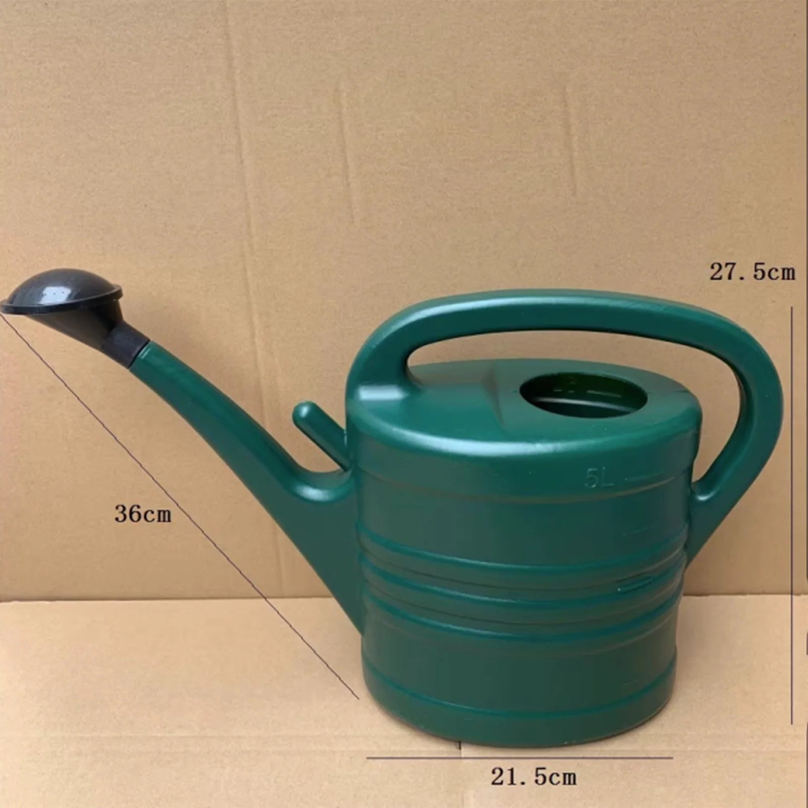 Lightweight 5L Plastic Watering Can for Indoor and Outdoor Gardening - Smarsty
