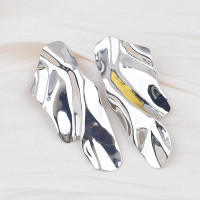 Statement Long Dangle Earrings for Women Big Twisted Style - Smarsty