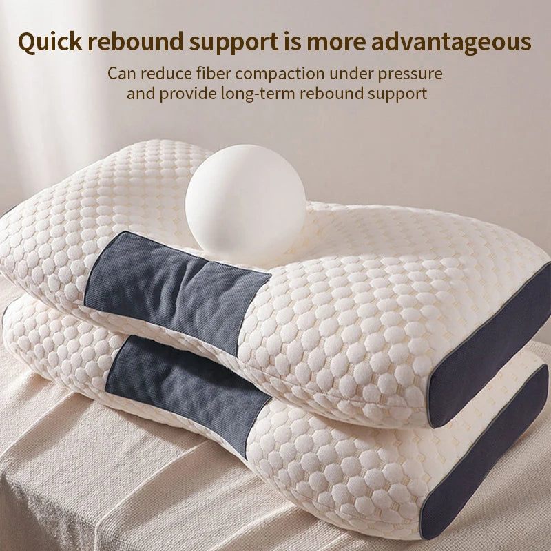 Cervical Neck Pillow for Sleep and Massage Support - Smarsty
