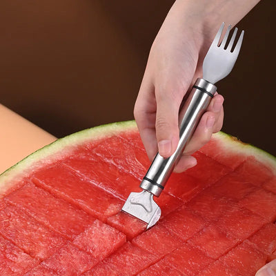 Stainless Steel Windmill Watermelon Cutter Artifact Salad Fruit Slicer Cutter Tool Watermelon Digger Kitchen Accessories Gadgets by Smarsty