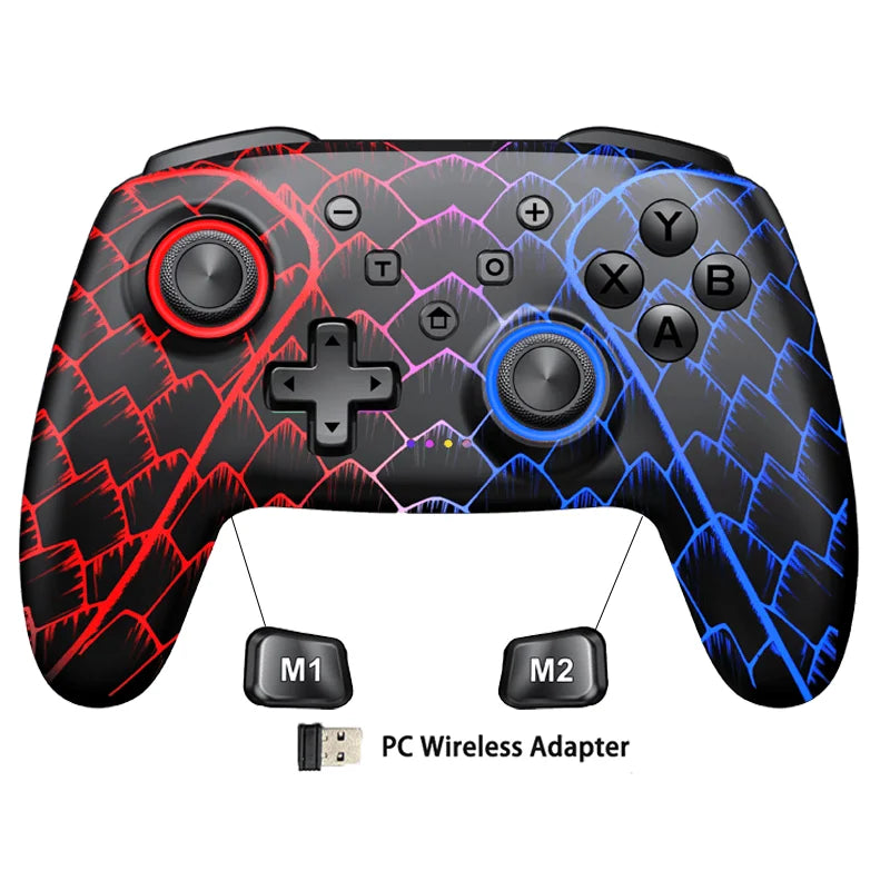 Dinofire Wireless Bluetooth RGB Controller for Nintendo Switch - Smarsty