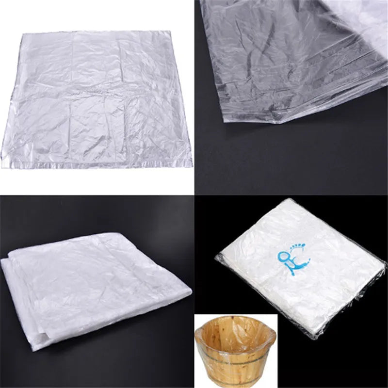 90 Pieces Disposable Foot Tub Liners for Easy Spa Treatment - Smarsty