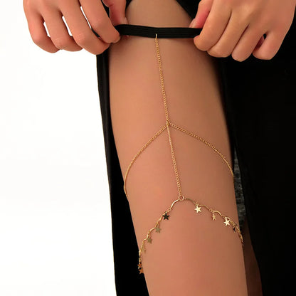 Bohemian Double Layer Metal Leg Chain for Women - Smarsty