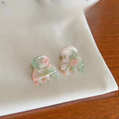 Mini Acetate Hair Claw Clips For Girls Cute Lightweight Grip - Smarsty