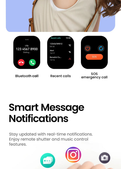 Haylou S6 Voice Calling Smart Watch for Health Monitoring - Smarsty
