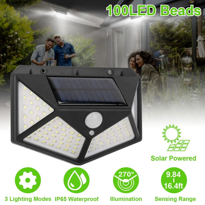 Multifunctional Solar LED Garden Light with Motion Sensor - Smarsty