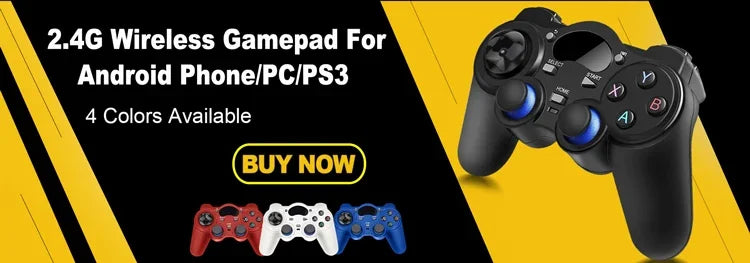 Wireless Bluetooth Game Controller for Android and PC - Smarsty