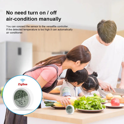 Tuya Smart ZigBee Temperature and Humidity Sensor - Smarsty