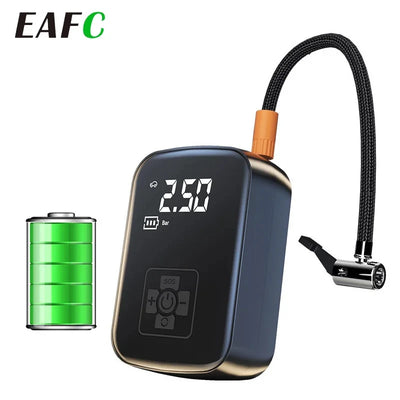 Car Air Pump Air Compressor 12V 150PSI Electric Wireless Portable Tire Inflator Pump for Motorcycle Bicycle Car Tyre Ball - Smarsty