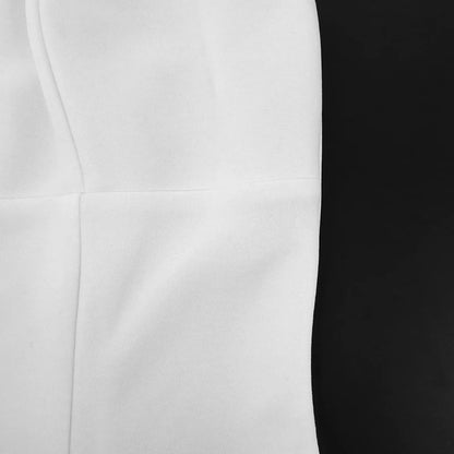Sexy A-Line Dress Women's Summer New Solid Sexy Sleeveless Off Shoulder Bodycon Dresses Fashion Elegant Club Party Lady Dresses - Smarsty