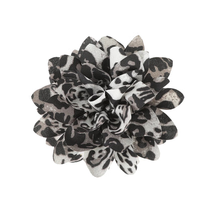 Leopard Print Hair Claw For Women Secure Vintage Hold - Smarsty