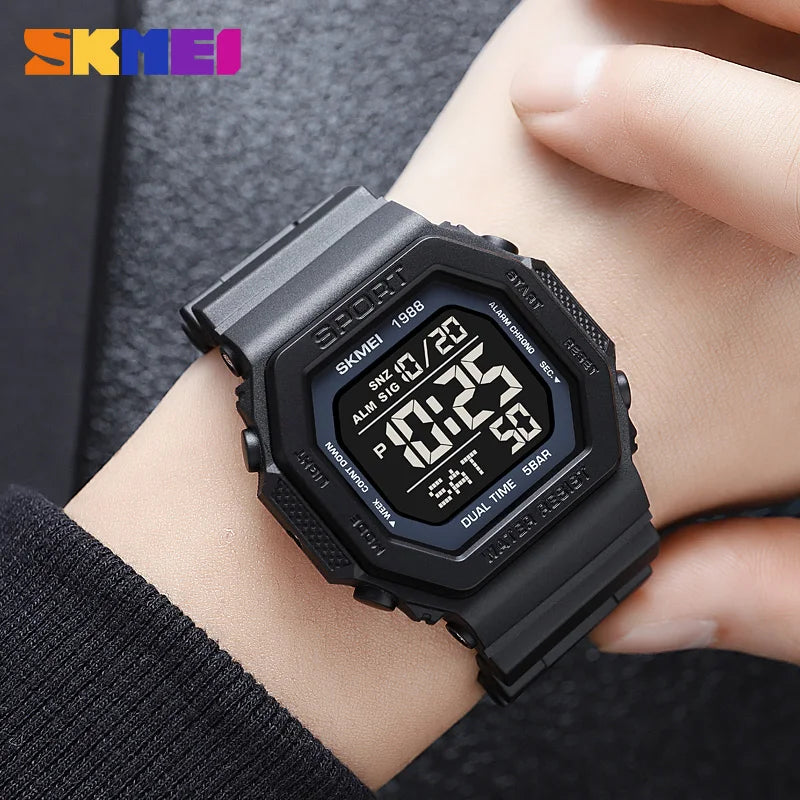 Skmei 1988 Waterproof Digital Sport Watch for Men - Smarsty