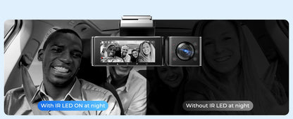 4K Dash Cam With GPS And Superior Night Vision Parking - Smarsty
