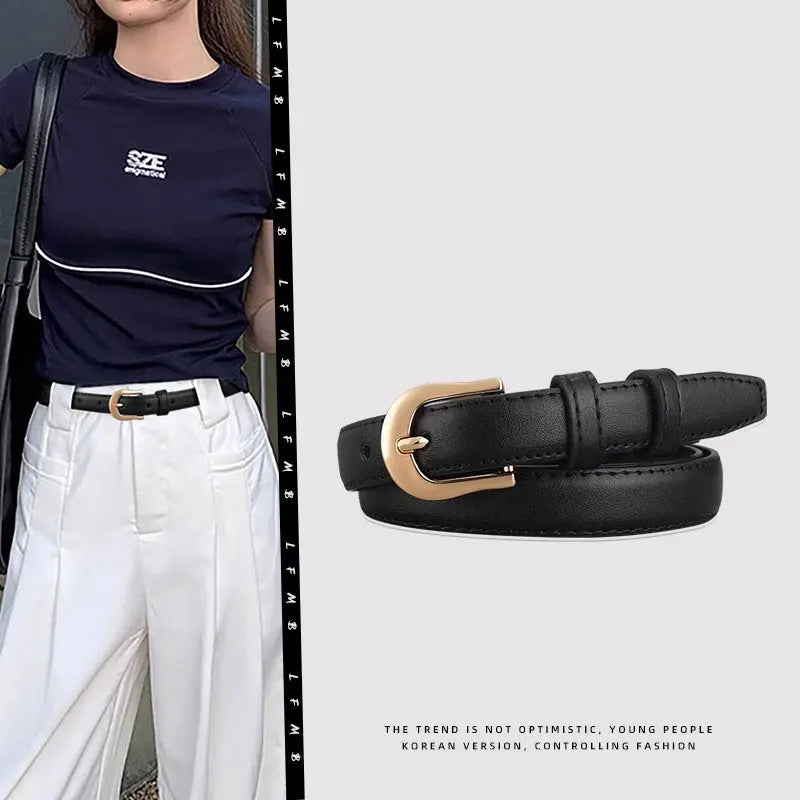Brown Summer Belt with Western Style and Versatile Design - Smarsty