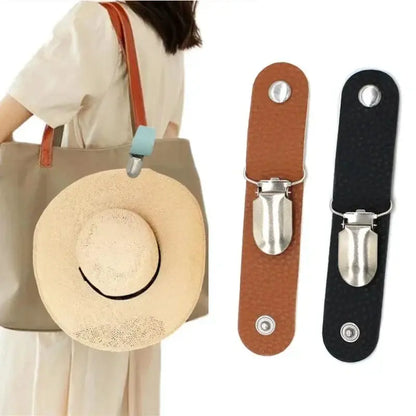 Hat Clip for Traveling Hanging on Bag Handbag Backpack Luggage for Kids Adults Outdoor Travel Beach Accessories - Smarsty
