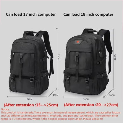 Large Travel Backpack Waterproof With Shoe Compartment - Smarsty