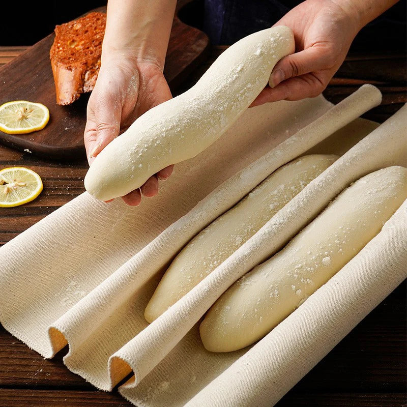 Linen Dough Fermentation Cloth for Perfect French Bread - Smarsty