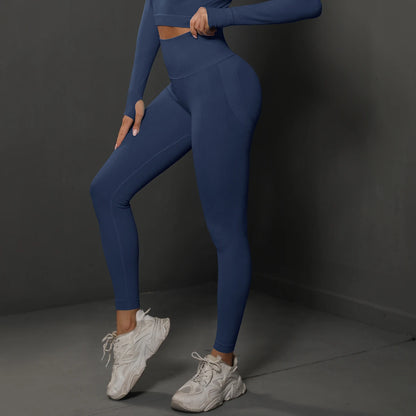 Seamless Gym Leggings Women Yoga Pants Sexy High Waist Booty Lifting Leggings Pants Women Sports Clothing Fitness Wear - Smarsty
