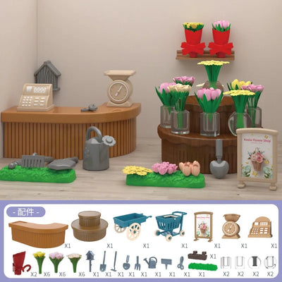Original Toys Miniature Items Furniture Family Toys Dollhouse LivingRoom Bathroom Kitchen Set Pretend Creative Ideas Kids Toys by Smarsty
